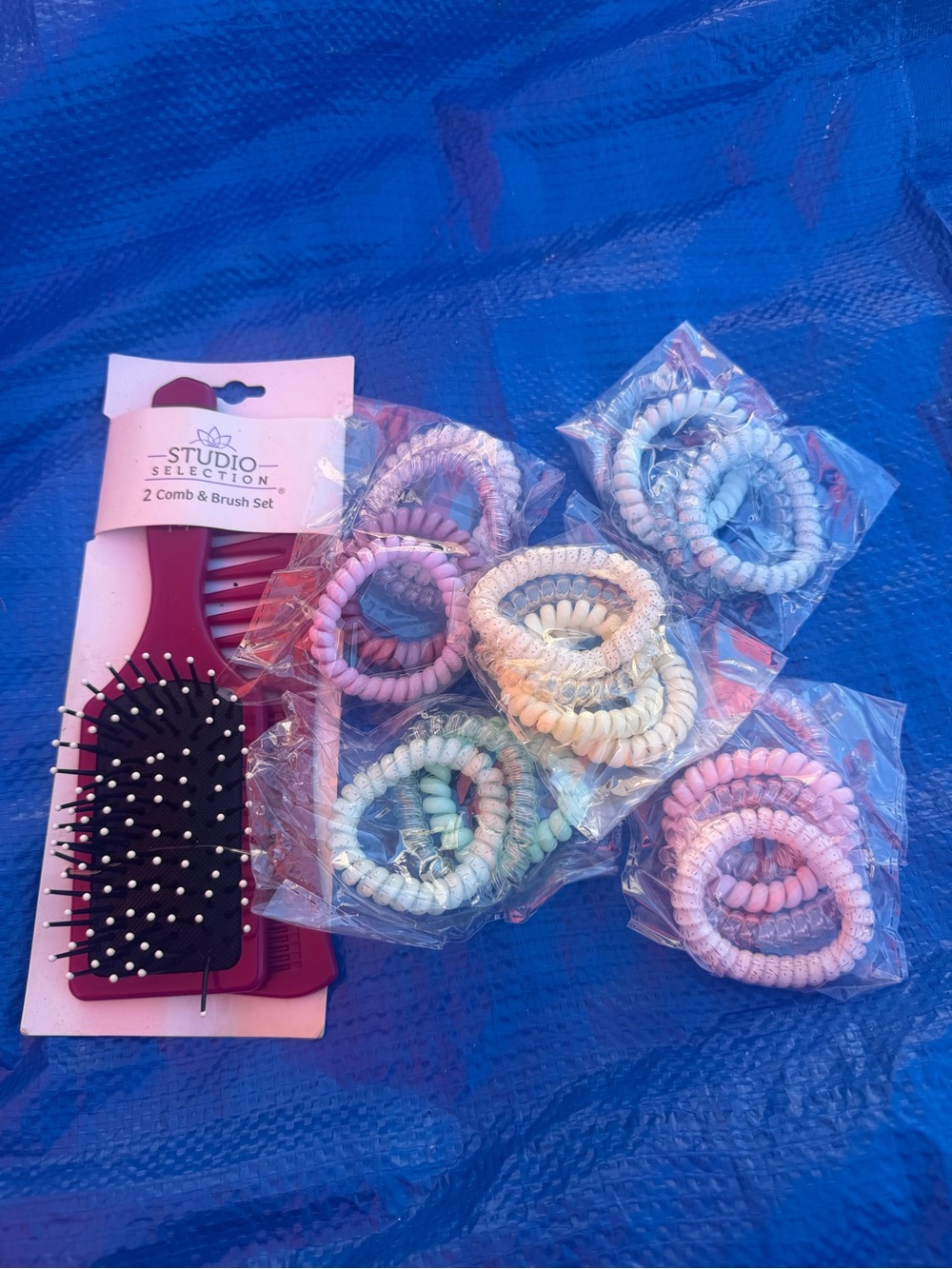 Pastel Spiral Hair Coils - Multi-Color Pack